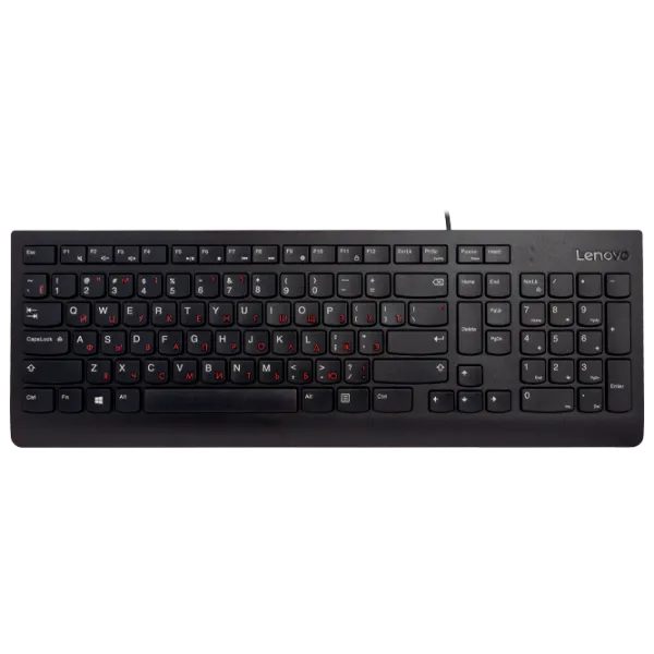 Tastatură Lenovo 300 Cu fir/ Black photo 1 Tastatură Lenovo 300 Cu fir/ Black photo 1