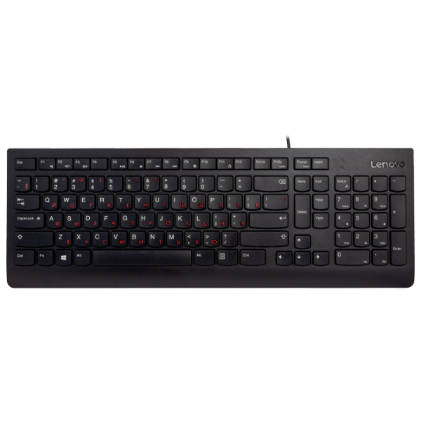 Tastatură Lenovo 300 Cu fir/ Black photo 1 Tastatură Lenovo 300 Cu fir/ Black photo 1