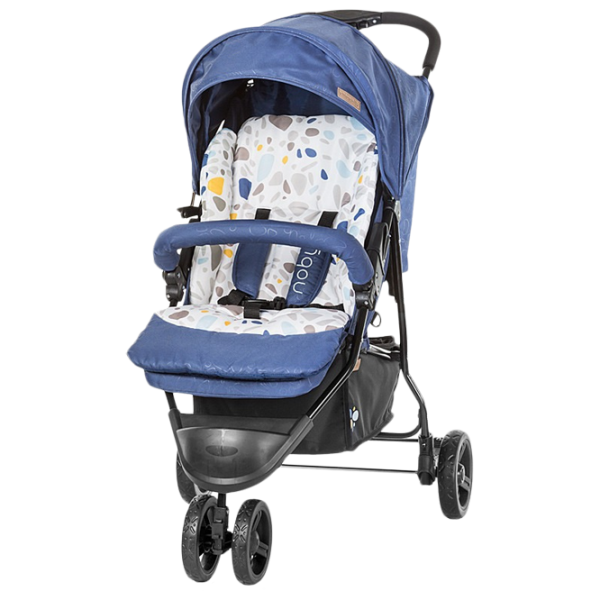 Cărucior pentru copil Chipolino Noby 2600000067317/ Blue photo 1