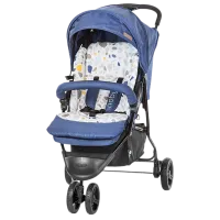 Cărucior pentru copil Chipolino Noby 2600000067317/ Blue