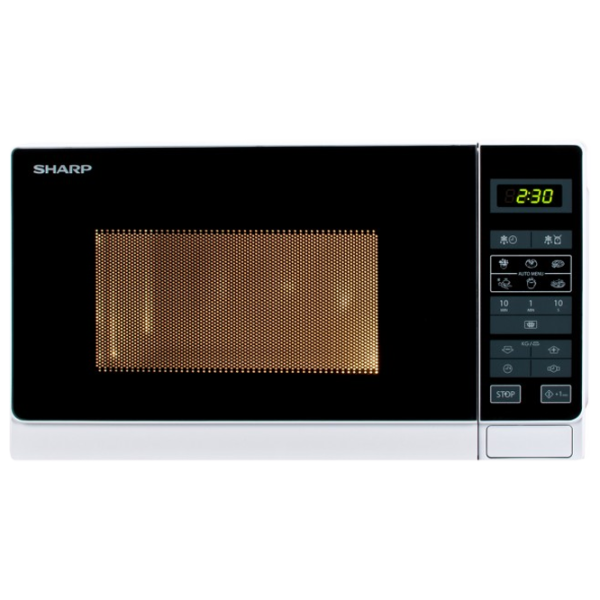 Микроволновая печь SHARP R242WW Отдельно стоящий/ 800 Вт/ Белый photo 1