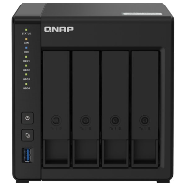 DiscStation QNAP TS-451D2 Black photo 1