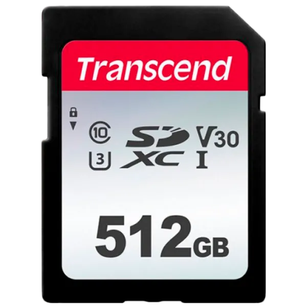 SD Card Transcend SDXC 300S 512 ГБ SD/ Class10 photo 1