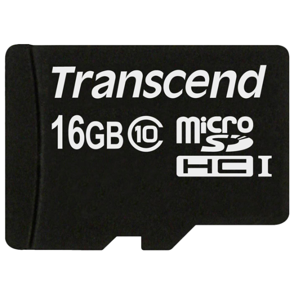 Transcend SD Card 16 ГБ MicroSD Card/ Class10 photo 1