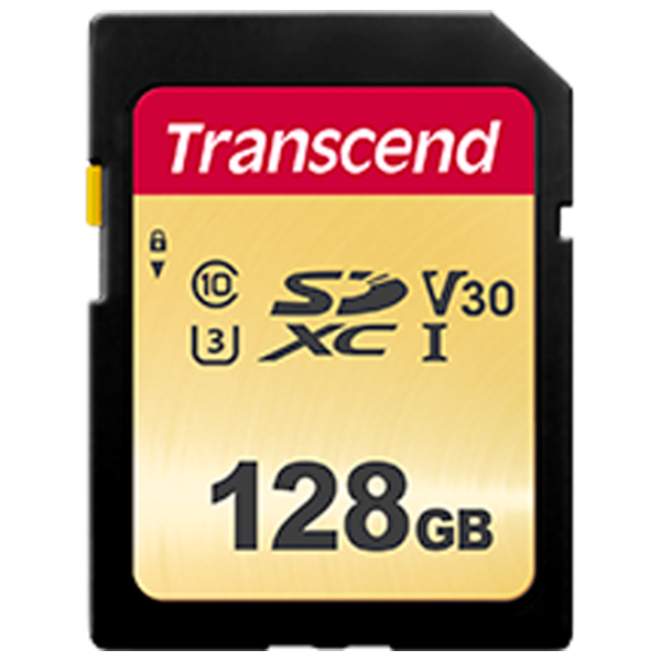 Карта MicroSD Transcend SDXC/ SDHC 500S 128 ГБ SD Card/ Class10 photo 1