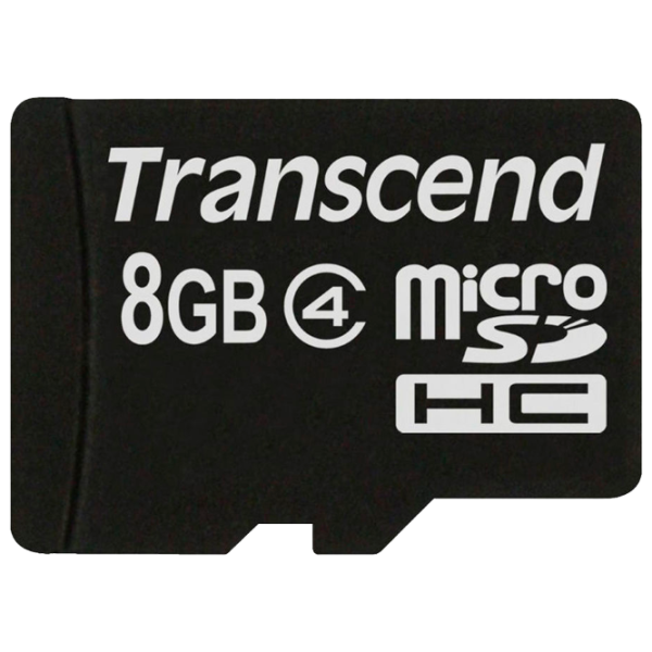 Карта MicroSD Transcend SD Card 8 ГБ SD Card/ Class 4 photo 1