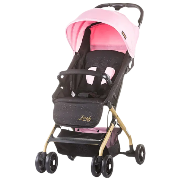 Cărucior pentru copil Chipolino Lovely 2600000067300/ Pink photo 1
