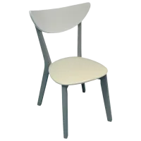 Кухонный стул Evelin Cameroon Белый Серый