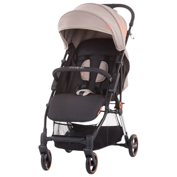 Cărucior pentru copil Chipolino Move On 3800931040284/ Beige photo 1