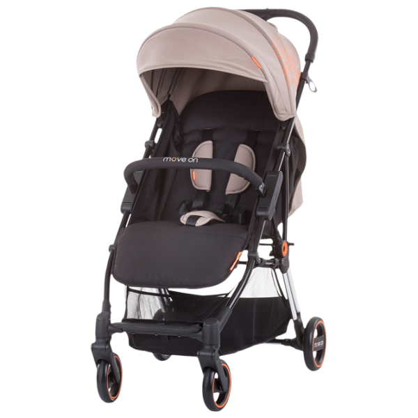 Cărucior pentru copil Chipolino Move On 3800931040284/ Beige photo 1