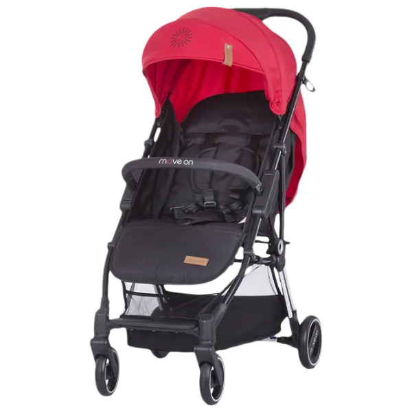 Детская коляска Chipolino Move On 3800931038007/ Красный photo 1 Детская коляска Chipolino Move On 3800931038007/ Красный photo 1