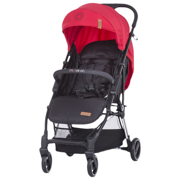 Детская коляска Chipolino Move On 3800931038007/ Красный photo 1 Детская коляска Chipolino Move On 3800931038007/ Красный photo 1