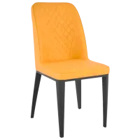 Кухонный стул DecoPrim B-02 Желтый Черный