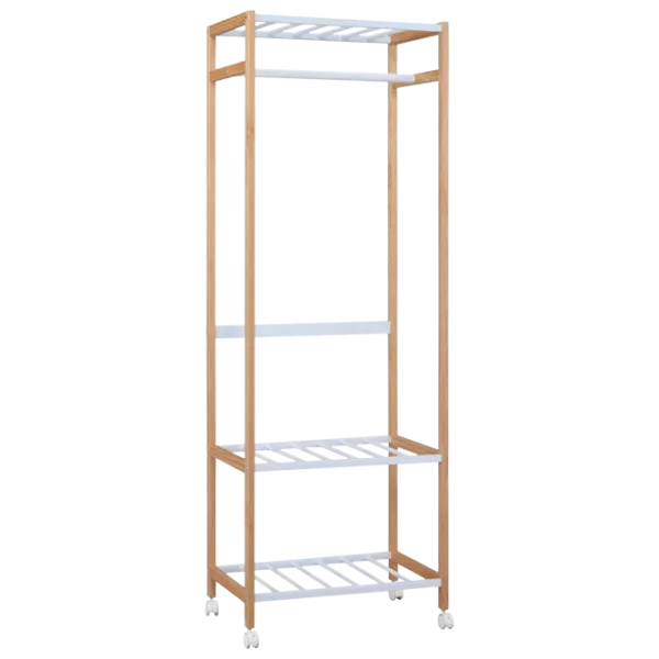 Cuier DecoPrim GC5400 Metal, Lemn/ White photo 1