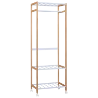 Вешалка DecoPrim GC5400 Металл, Дерево/ Белый