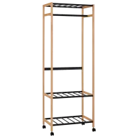 Вешалка DecoPrim GC5400 Металл, Дерево/ Черный