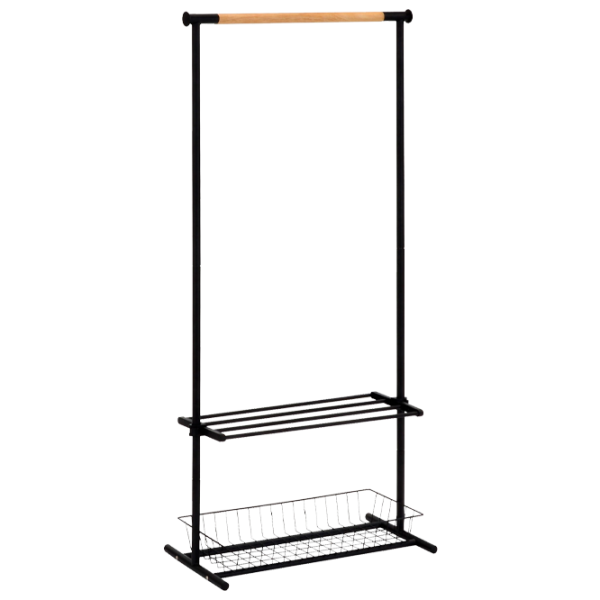 Cuier DecoPrim GC4902 Metal, Lemn/ Black photo 1 Cuier DecoPrim GC4902 Metal, Lemn/ Black photo 1