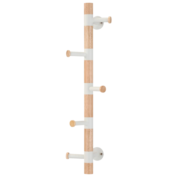 Cuier DecoPrim GC5166 Metal, Lemn/ White photo 1