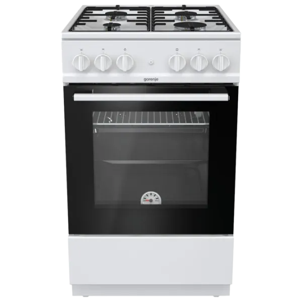 Плита Gorenje G5111WH Газовая/ Белый/ Черный photo 1 Плита Gorenje G5111WH Газовая/ Белый/ Черный photo 1