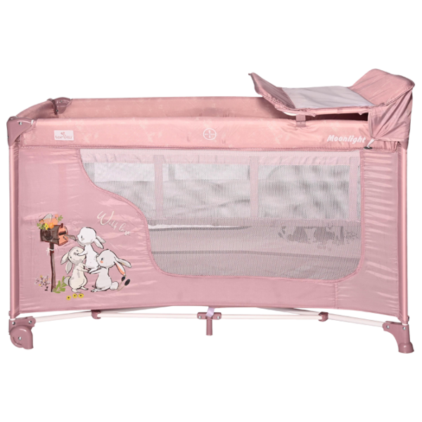 Манеж Lorelli Moonlight 2l (10080412153) 0 месяцев - 3 года/ Розовый photo 1 Манеж Lorelli Moonlight 2l (10080412153) 0 месяцев - 3 года/ Розовый photo 1