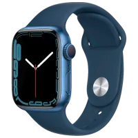 Умные часы Apple Watch Series 7 1.9"/ MKN13RB/ A/ Abyss Синий