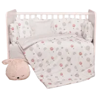 Lenjerie de pat pentru copii Lorelli Lily Ranforce Baloons (20800145301) Gray