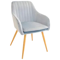 Кухонный стул DecoPrim Iris Ткань/ Синий Золотой