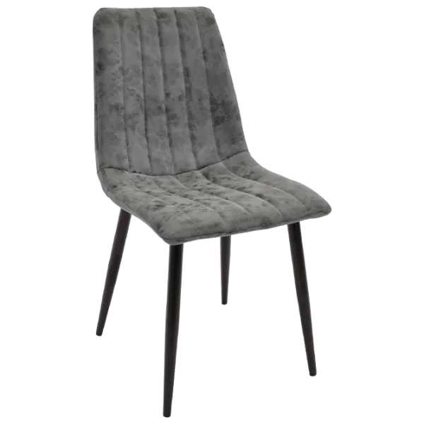 Кухонный стул DecoPrim DC-90P Серый Черный photo 1