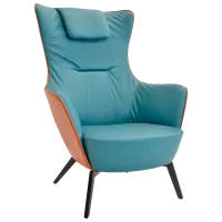 Кресло для гостиной DecoPrim Verba Коричневый Зелёный