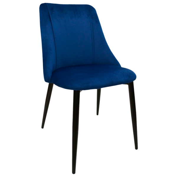 Scaun de bucătărie DecoPrim ARI Blue Black photo 1