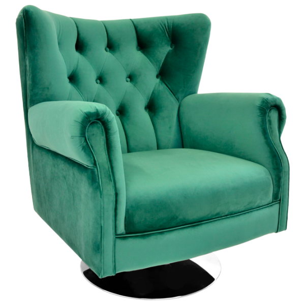 Кресло для гостиной DecoPrim Imperial Зелёный photo 1