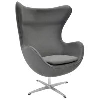 Fotoliu living DecoPrim Ruby Gray