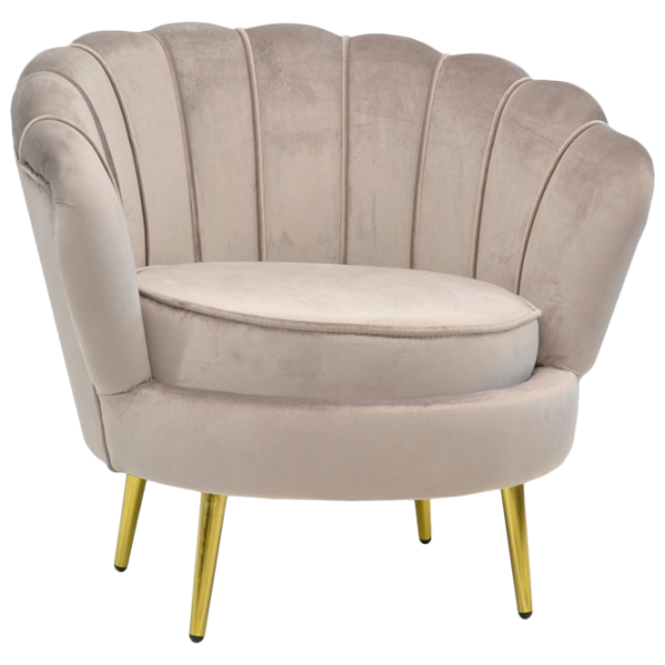 Fotoliu living DecoPrim Maggie Camel Catifelat Beige photo 1 Fotoliu living DecoPrim Maggie Camel Catifelat Beige photo 1