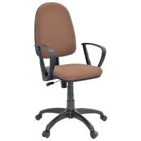 Fotoliu de birou DecoPrim PRESTIGE AMF LUX A-42 Stofă/ Brown