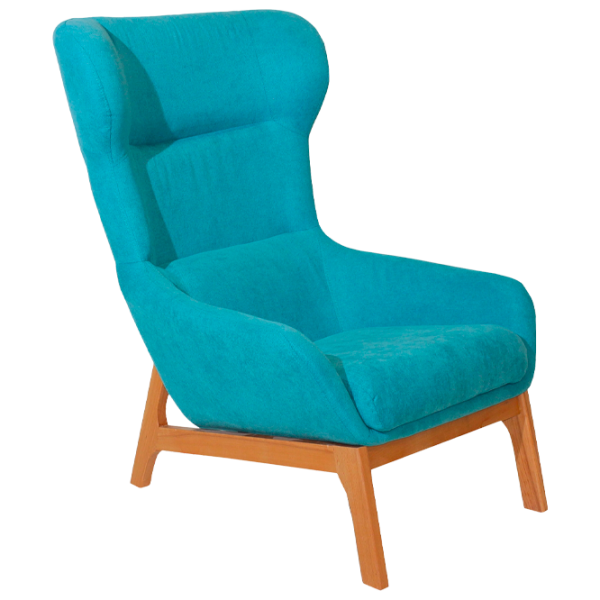 Fotoliu living DecoPrim Tiger Blue photo 1