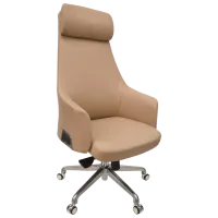 Fotoliu de birou DecoPrim Polard Piele/ Brown