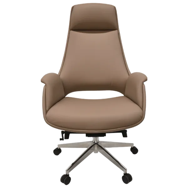 Fotoliu de birou DecoPrim 202A Piele artificială/ Brown photo 1