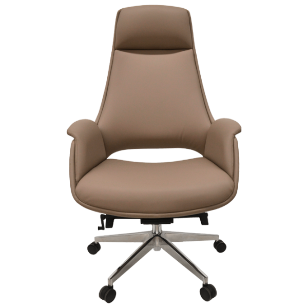 Fotoliu de birou DecoPrim 202A Piele artificială/ Brown photo 1