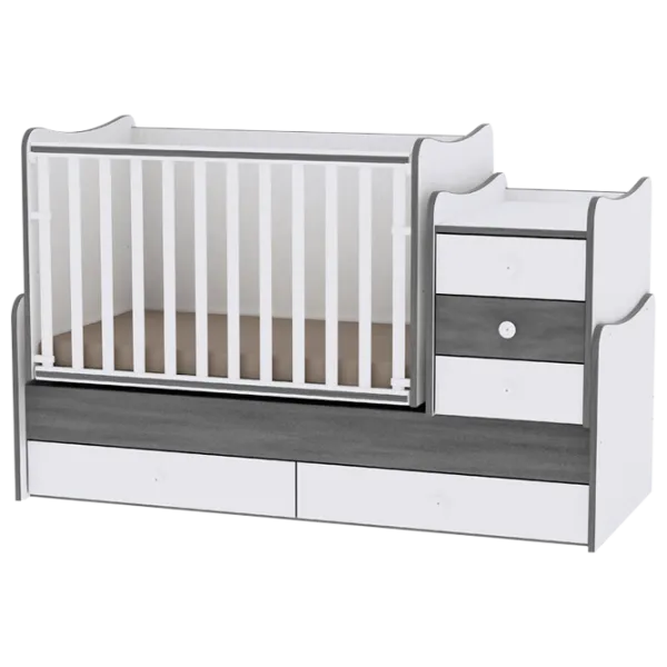 Pat pentru copii Lorelli BED MAXI PLUS NEW (10150300025A) 0 luni - 14 ani/ White photo 1 Pat pentru copii Lorelli BED MAXI PLUS NEW (10150300025A) 0 luni - 14 ani/ White photo 1