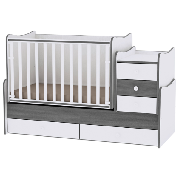 Pat pentru copii Lorelli BED MAXI PLUS NEW (10150300025A) 0 luni - 14 ani/ White photo 1 Pat pentru copii Lorelli BED MAXI PLUS NEW (10150300025A) 0 luni - 14 ani/ White photo 1