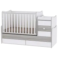 Детская кровать Lorelli BED MAXI PLUS NEW (10150300030A) 0 месяцев - 14 лет/ Белый