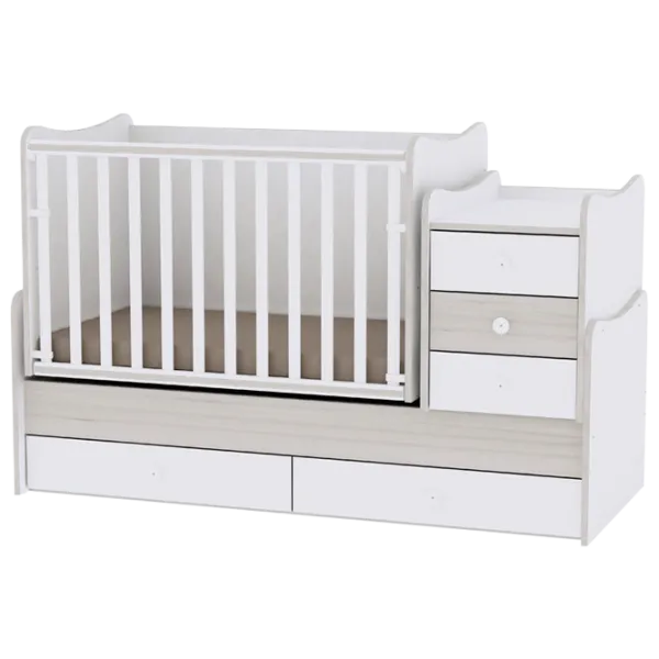 Детская кровать Lorelli BED MAXI PLUS NEW (10150300036A) 0 месяцев - 14 лет/ Белый photo 1 Детская кровать Lorelli BED MAXI PLUS NEW (10150300036A) 0 месяцев - 14 лет/ Белый photo 1