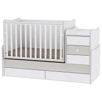 Детская кровать Lorelli BED MAXI PLUS NEW (10150300036A) 0 месяцев - 14 лет/ Белый