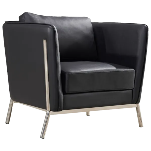 Кресло для гостиной DecoPrim SALVADOR-1 Серый Черный photo 1