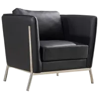 Кресло для гостиной DecoPrim SALVADOR-1 Серый Черный