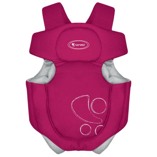 Marsupiu pentru copii Lorelli BABY CARRIER TRAVELLER (10010060004) 9 kg/ Red photo 1