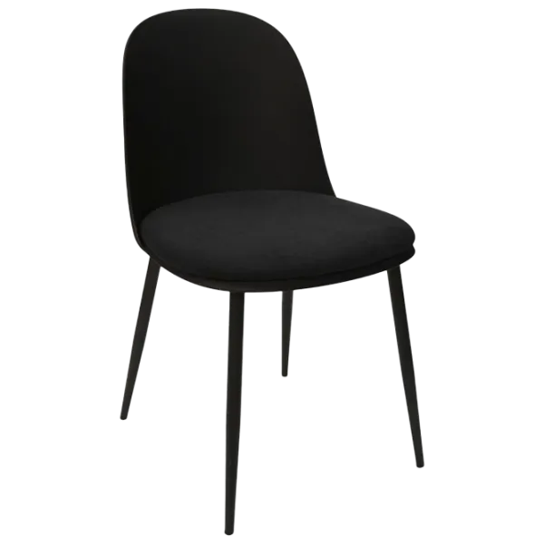 Scaun de bucătărie DecoPrim FOX Stofă/ Black photo 1