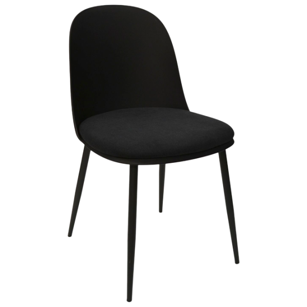 Scaun de bucătărie DecoPrim FOX Stofă/ Black photo 1