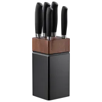 Set de cuțite Ardesto AR2020SW Oțel inoxidabil/ Black