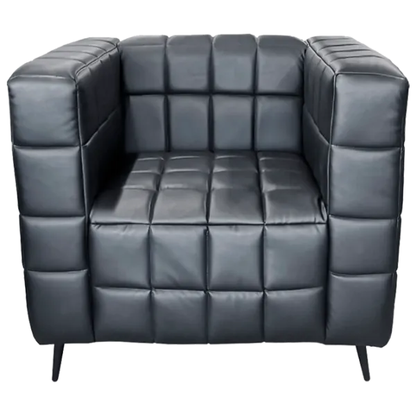 Fotoliu living DecoPrim Cubo Black photo 1